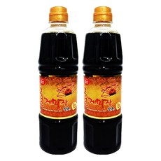 HONGIL 紅蟹醬金醬油, 900ml, 2個