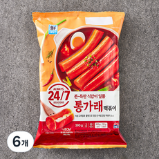대림선 24 / 7 통가래떡볶이 2인분, 390g, 6개