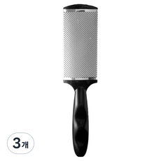 포밍홈 효과적인 발각질제거 긴 손잡이 스테인리스 검정색, 88g, 3개, 1개입