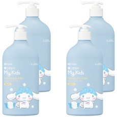 GREEN FINGER 綠手指 My Kids三麗鷗大耳狗系列清爽乳液, 4瓶, 500ml