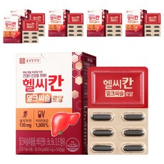종근당건강 헬씨칸 밀크씨슬 로얄 24g, 30정, 6개