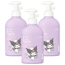 그린핑거 마이키즈 샴푸 프레쉬 쿠로미 그리너리 향, 3개, 320ml