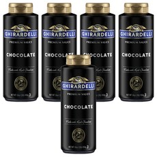 기라델리 초코렛맛 프리미엄 소스, 454g, 5개