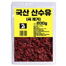 비니플랑센 국산 씨 제거 산수유, 200g, 1개