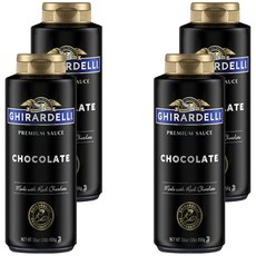 기라델리 초코렛맛 프리미엄 소스, 454g, 4개