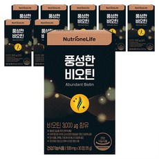 Nutrione 生物素錠, 30顆, 8個