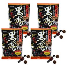 카수가이 구로 아메 흑설탕 사탕, 129g, 4개