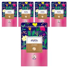 High Tea 伂橙 白桃烏龍綠茶, 2021年iTQI獲獎茶品, 香甜蜜桃風味, PLA三角立體茶包, 環保便利, 4g, 12包, 5袋