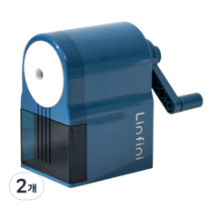 deLi 得力 摩登Point自動進鉛5段筆芯調節削鉛筆機 EH502PAS, 2個, 海軍藍