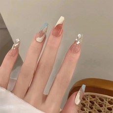 Maket Gamseong 極光潮流美甲貼片 24p 組, 10, 2個