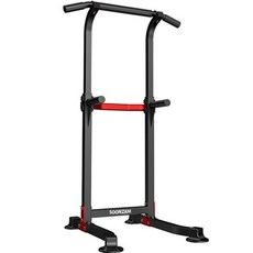 타니코튼 순잠 턱걸이 가정용 다용도 헬스 치닝디핑 철봉 심플형, 블랙