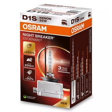 OSRAM 歐司朗 HID NIGHT BREAKER 雷射 新世代, 混合顏色, 1個, D1S