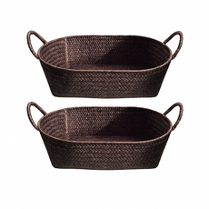 工藝品草籃 2入, 3型