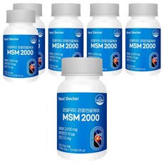 Real Doctor MSM 2000保健錠 126g, 6個, 120顆