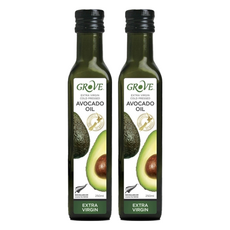 GROVE 克羅福 紐西蘭冷壓初榨酪梨油 原味 國際名廚指定用油, 250ml, 2瓶