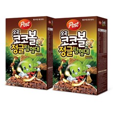 포스트 오곡 코코볼 정글탐험대 시리얼, 550g, 2개