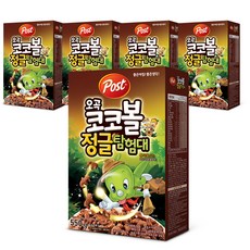 포스트 오곡 코코볼 정글탐험대 시리얼, 550g, 5개