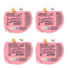짱죽실온이유식 후기 진밥 4종 B, 치킨애호박진밥,스크램블에그진밥,블루베리한우진밥,연어캐슈넛진밥, 160g, 1세트