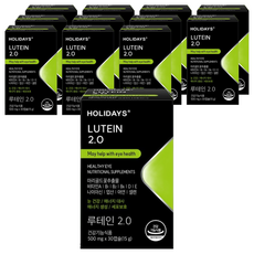 HOLIDAYS 綜合維他命葉黃素2.0, 30顆, 12盒