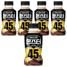 테이크핏 몬스터 초코바나나 근육이 마시는 완전 단백질, 350ml, 5개