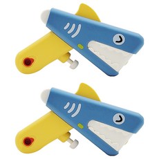 PUKU 藍色企鵝 樂活萌趣動物小水槍, 鯊魚/大象/海豚/恐龍造型, 3歲以上適用, 2個