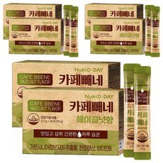 Nutri D-DAY 藤黃果黑咖啡 榛果風味 30條入, 99g, 6盒