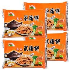 旭成 胡椒菜脯餅, 140g, 4包
