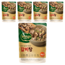비비고 갈비탕, 400g, 5개