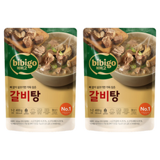 비비고 갈비탕, 400g, 2개