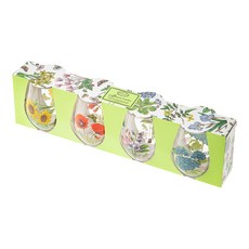 포트메리온 보타닉가든 유리컵 4종 세트, 혼합색상, 1세트