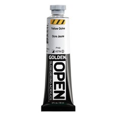 Golden 高登 Open 壓克力顏料 單色 S1 7407 YellowOchre, 59ml, 1色
