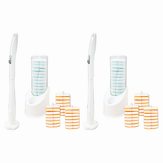 妙潔 易淨拋可替換式馬桶刷 綜合組, 多效型, 2組