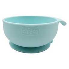 Chicco 矽膠吸盤碗，柔軟色彩，100%食品級矽膠，不含雙酚A，可微波爐使用, 帥氣男孩, 1個