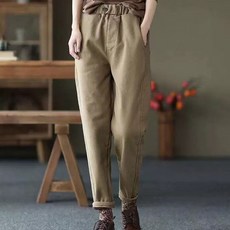 포플러앤씨 여성용 리네아 기모 팬츠