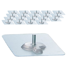 常保潔淨 超強力磁磚釘 14mm, 20個, 單一顏色