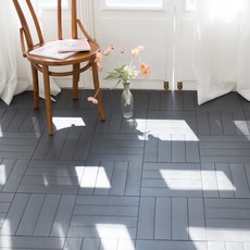 Im Home Living Easy Cut細心的室內裝飾瓷磚, 72個, 炭灰色