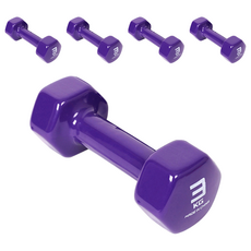 아이워너 PVC 컬러 아령, 3kg, 5개