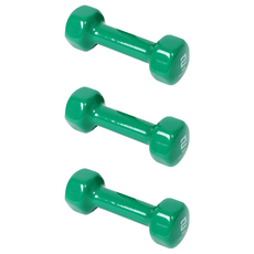 아이워너 PVC 컬러 아령, 2kg, 3개