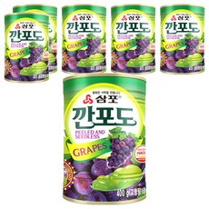 삼포 깐포도, 400g, 6개