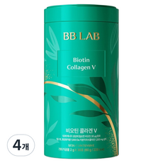 BB LAB 科研 生物素膠原蛋白V, 30片, 60g, 4個