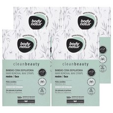 Clean Beauty 臉部除毛蜜蠟貼片, 4個