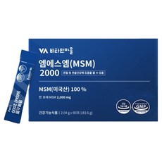 Vitamin Village MSM粉隨身包 2000mg, 90條, 1盒