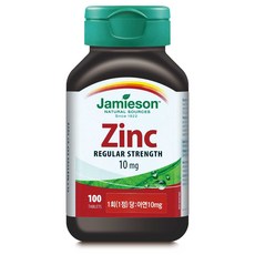 Jamieson 健美生 鋅補充保健錠, 100顆, 1罐