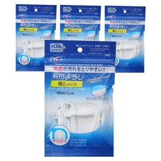 牙線棒 白色, 4個, 50件