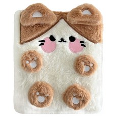 마르벨라 아이돌 포토카드 멍냥이 정리 앨범, 브라운, 20매