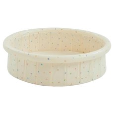 LUV 朵朵雲 可充氣折疊便攜遊戲水池 戶外野餐露營, L(120 x 30cm), 白色, 1個