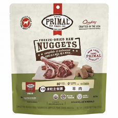 Primal Pet Foods 原獵生食 成犬用凍乾主食磚, 羊肉, 155g, 1包