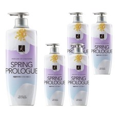 엘라스틴 퍼퓸 컨디셔너 스프링 프롤로그향, 600ml, 5개