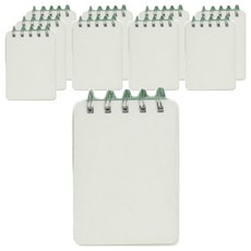 Dometopia 線圈迷你筆記本 80張, 混合顏色, 10個