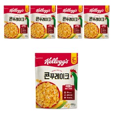 켈로그 콘푸레이크 시리얼, 530g, 5개